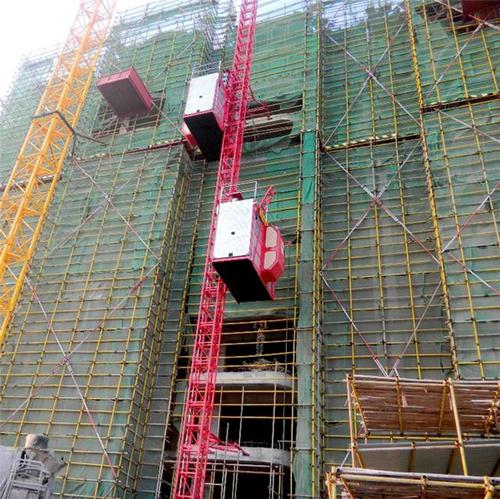 【双丰牌双笼建筑工地sc200施工升降机】品牌